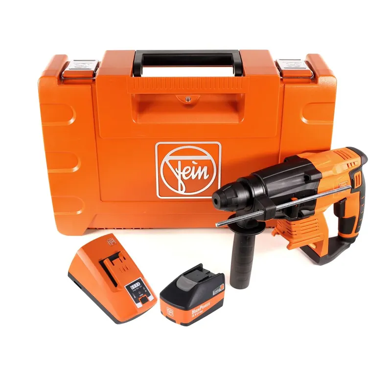 Super-Preis FEIN ABH 18 Akku Bohrhammer 2.0J 18V SDS-plus Brushless + 1x Akku 5,2Ah + Ladegerät + Koffer