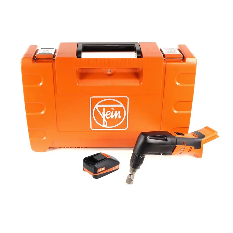 FEIN ABLK 18 1.6 E Akku Knabber 18V + Koffer ( 71320461000 ) + 1x Akku 3,0Ah - ohne Ladegerät Letzte Chance
