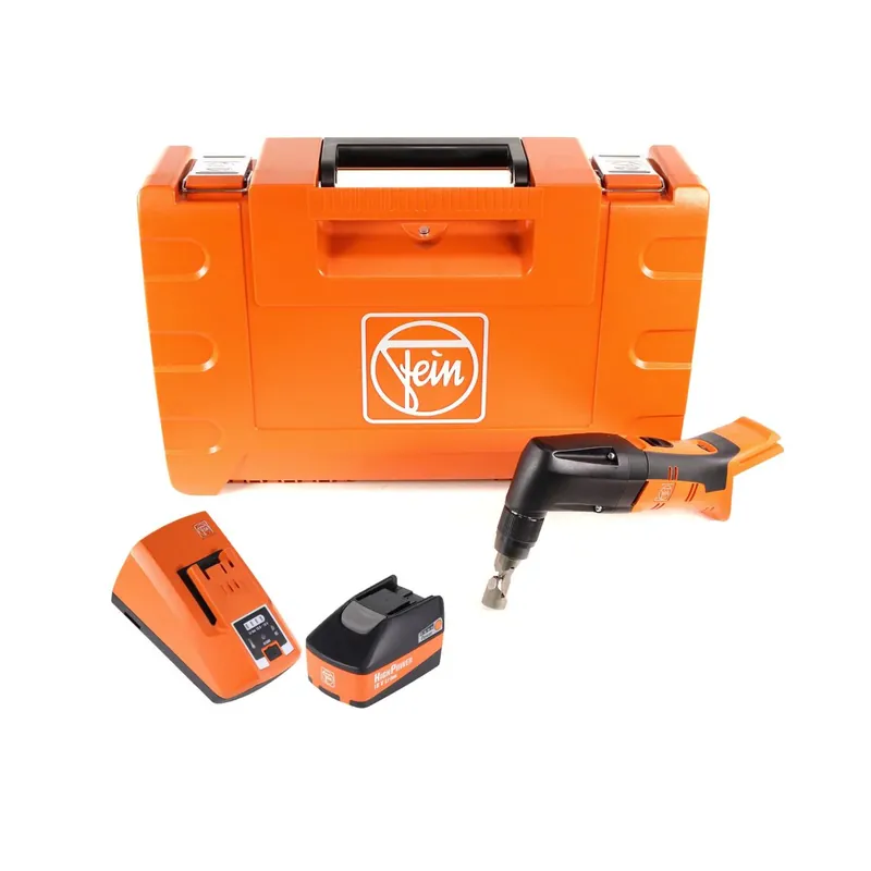 FEIN ABLK 18 1.6 E Akku Knabber 18V + 1x Akku 5,2Ah + Ladegerät + Koffer Neue Kollektion