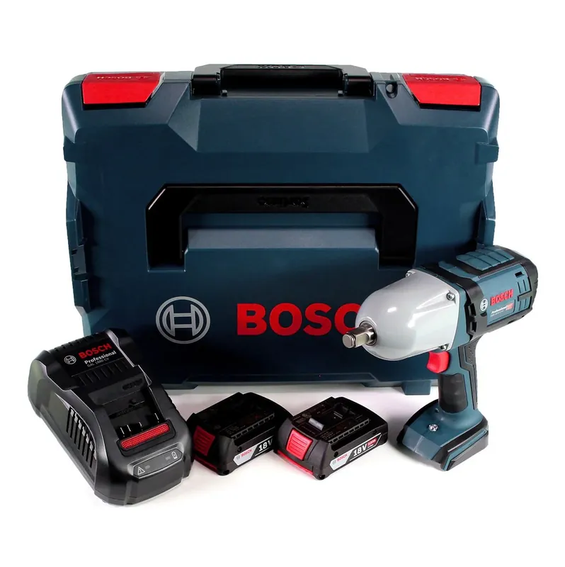 Bosch GDS 18V-LI HT Akku Drehschlagschrauber 18V 650 Nm ( 06019B1302 ) mit 2x 2,0 Ah Akku und Lader in L-Boxx Wochenendangebot