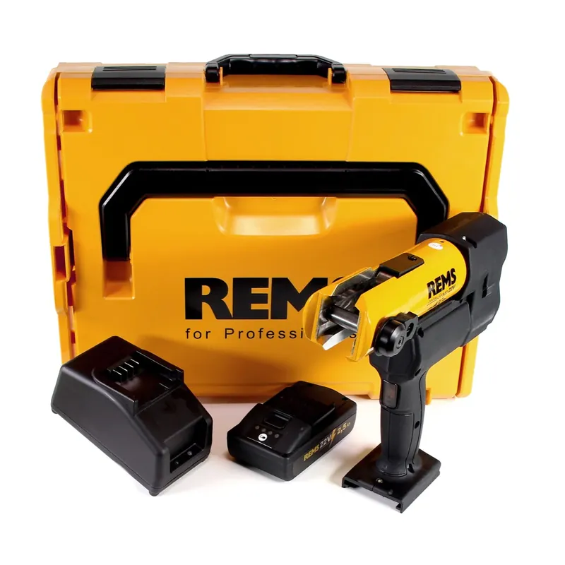 REMS Akku-Press 22V ACC 32kN + 1x Akku 2,5Ah + Schnellladegerät in L-Boxx Set ( 576011 R220 ) Sale