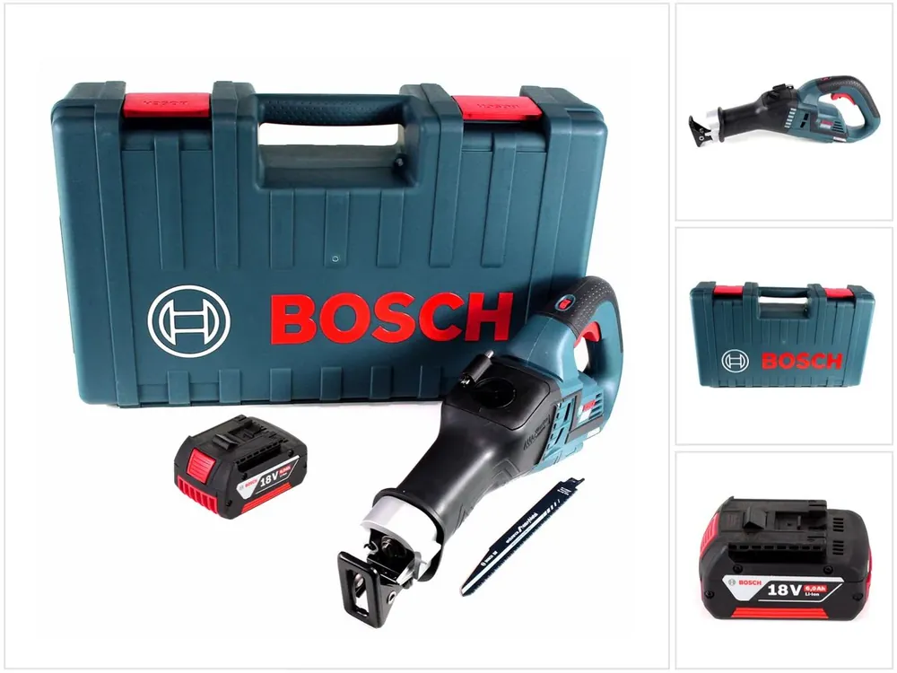 Bosch GSA 18V-32 Akku Reciprosäge 18V Säbelsäge Brushless im Handwerkerkoffer + 1x 6,0Ah Akku - ohne Ladegerät Sofort Bestellen
