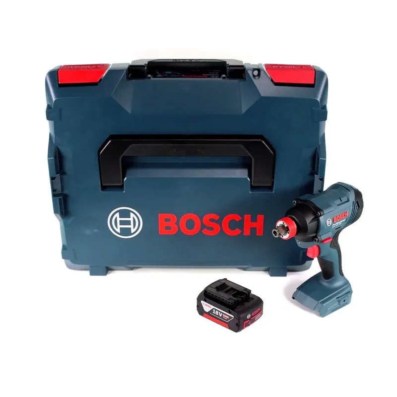 Bosch GDX 18 V-180 18 V Li-Ion Akku Drehschlagschrauber mit 180 Nm mit 5,0 Ah Akku in L-Boxx - ohne Lader Markenprodukt