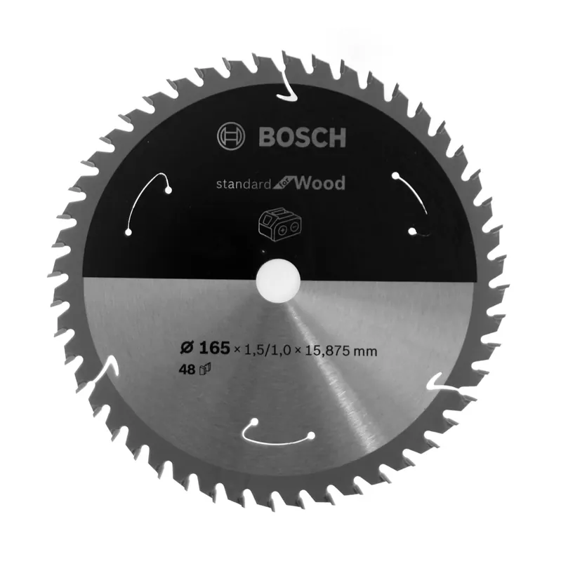 Bosch Kreissägeblatt Standard for Wood 165 x 1,5 x 15,875 mm 48 Zähne ( 2608837683 ) Meistverkauft