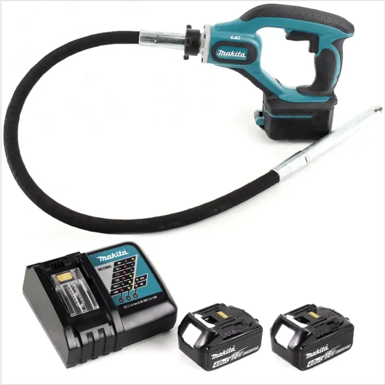 Bestseller Makita DVR 450 RM Akku Betonverdichter 18V + 2x Akku 4,0Ah + Ladegerät
