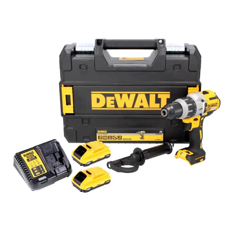 Preis Gesenkt DeWalt DCD 996 L2 Akku Schlagbohrschrauber 18 V 95 Nm Brushless + 2x Akku 3,0 Ah + Ladegerät + TSTAK
