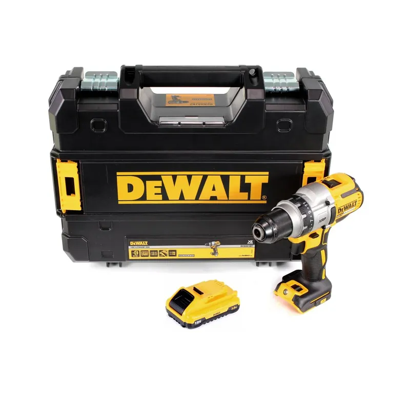 DeWalt DCD 991 NT Akku-Dreigang-Bohrschrauber 18V 95Nm Brushless + 1x Akku 3,0Ah + TSTAK - ohne Ladegerät Schneller Versand