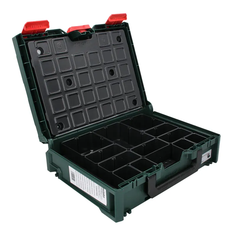 Metabo metaBOX 118 Organizer System Werkzeug Koffer ( 626897000 ) Stapelbar Schneller Versand
