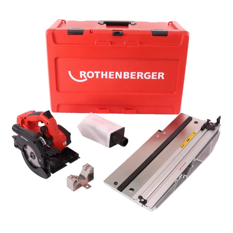 Rothenberger PIPECUT mini Akku Universal Säge 18 V 125 mm + Sägeblatt + Koffer - ohne Akku, ohne Ladegerät ( 1000003374 ) Schneller Versand