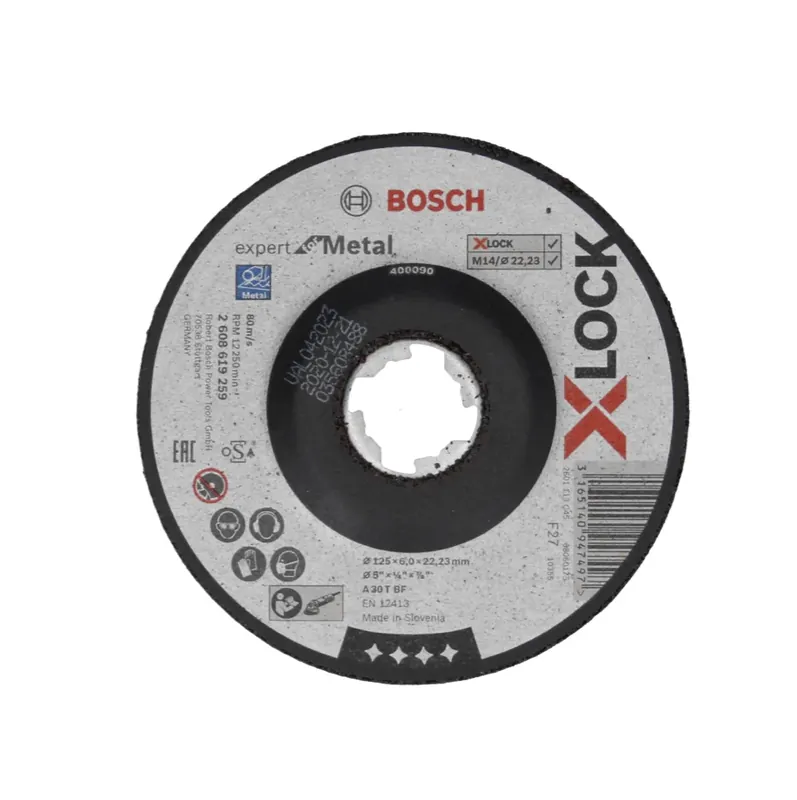 Sonderangebot Bosch Expert for Metal Schruppscheibe X-LOCK 125 x 22,23 mm 20 Stk. ( 20x 2608619259 )