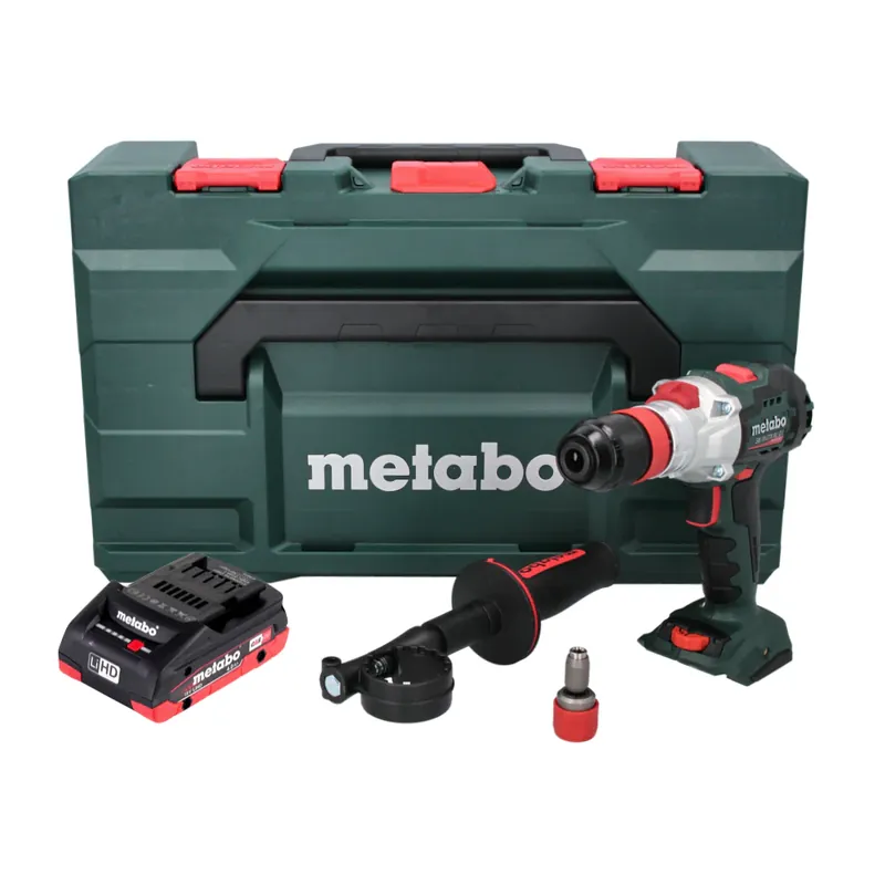 Metabo SB 18 LTX BL Q I Akku Schlagbohrschrauber 18 V 130 Nm Brushless + 1x Akku 4,0 Ah + metaBOX - ohne Ladegerät Direktkauf
