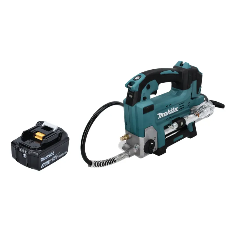Ausverkauf Makita DGP 180 F1 Akku Fettpresse 18 V 690 bar + 1x Akku 3,0 Ah - ohne Ladegerät