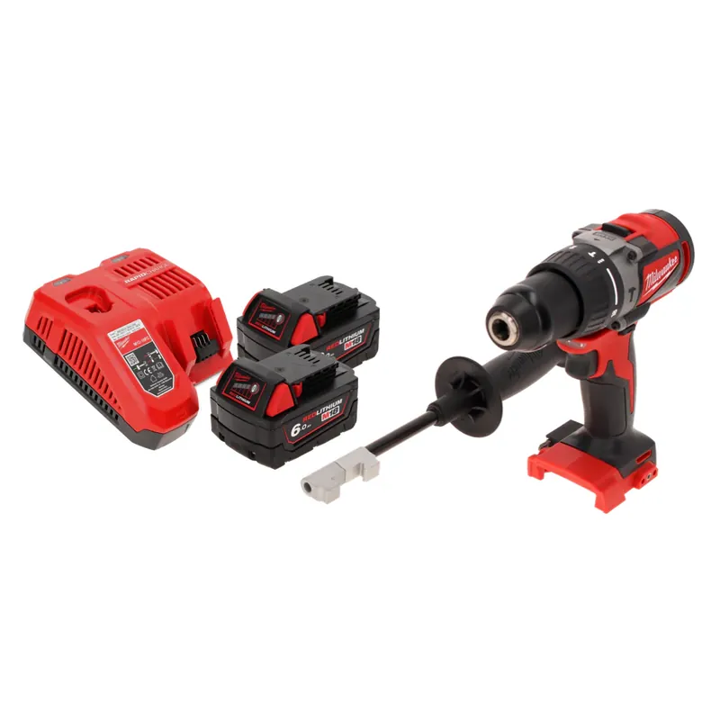 Milwaukee M18 BLPD2-602 FC Akku Schlagbohrschrauber 18 V 82 Nm Brushless + 2x Akku 6,0 Ah + Ladegerät Sonderaktion