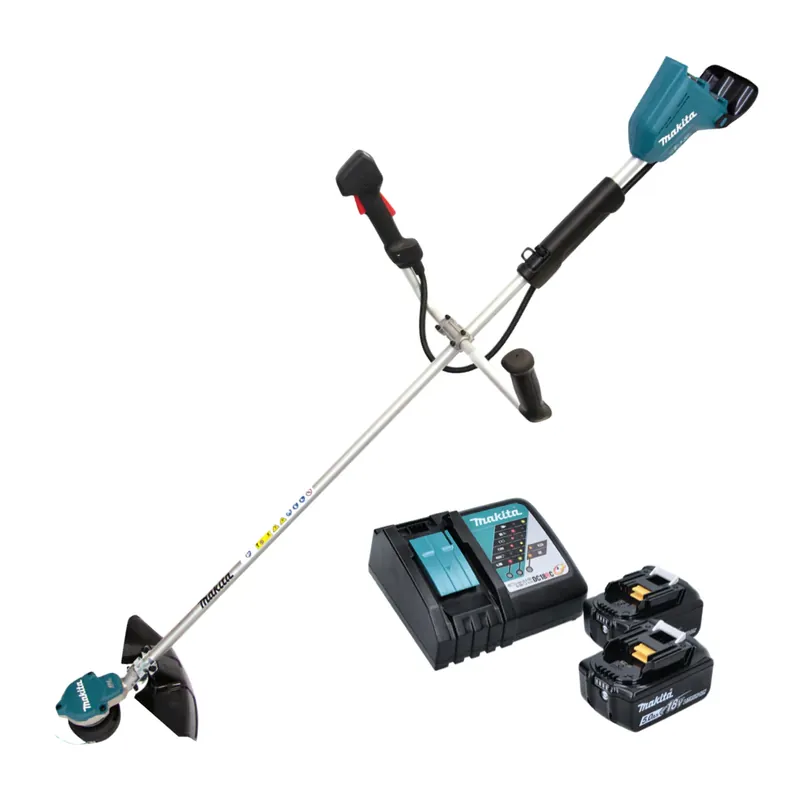 Top-Angebot Makita DUR 368 ART Akku Freischneider 36 V ( 2 x 18 V ) Zweihandgriff Brushless + 2x Akku 5,0 Ah + Ladegerät