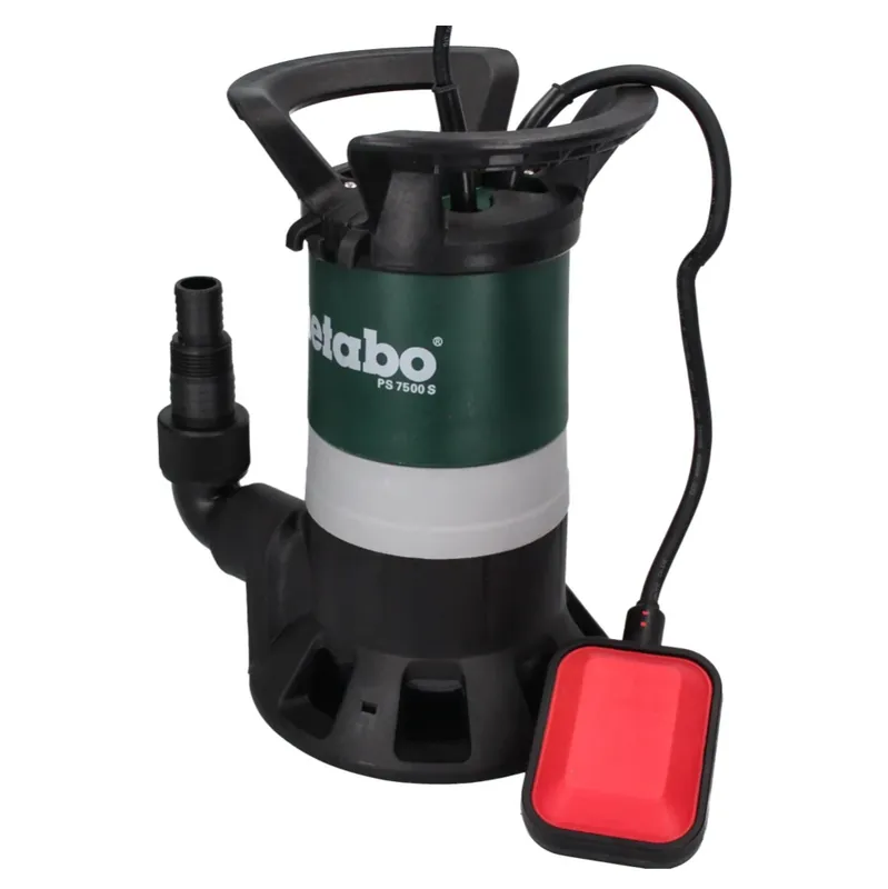Highlight Metabo PS 7500 S Elektro Schmutzwasser Tauchpumpe 450 W 7.500 l/h 5 m Tiefe ( 0250750000 )