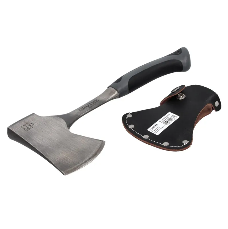 Top-Seller Ruthe Handwerker Beil Axt Vollstahl VPA GS DIN 7287 ( 6009052119 ) mit ergonomischen 2 Komponenten Griff