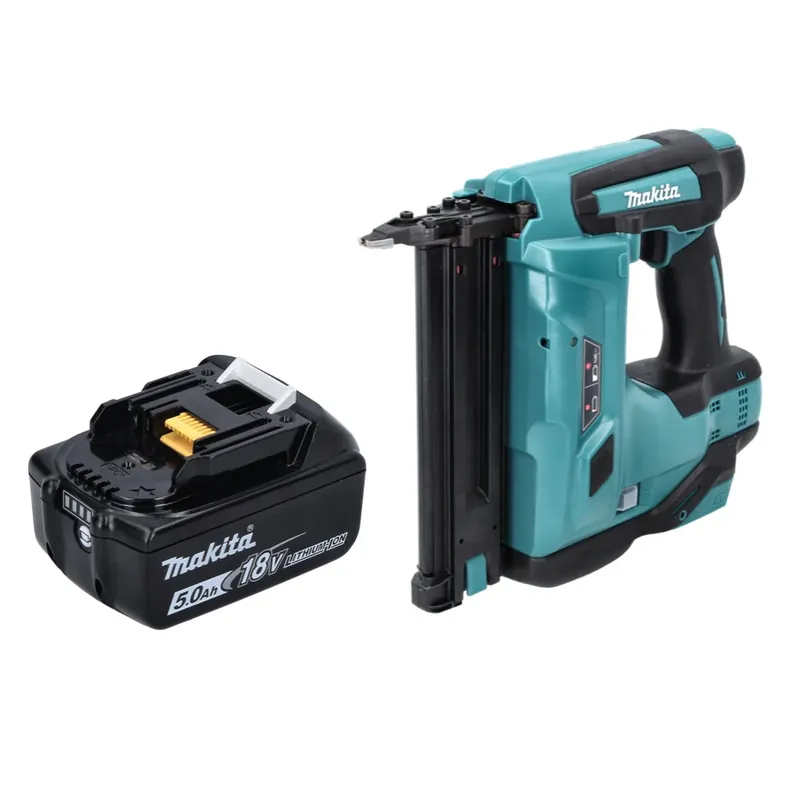 Aktuell Makita DBN 500 T1 Akku Stauchkopfnagler 18 V 15-50 mm + 1x Akku 5,0 Ah - ohne Ladegerät
