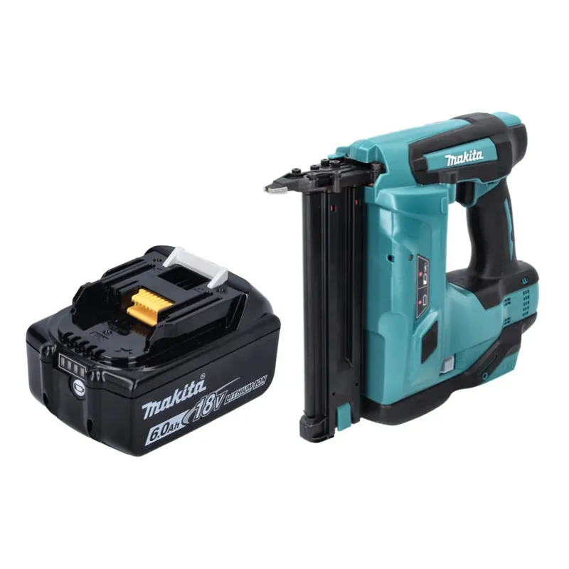 Makita DBN 500 G1 Akku Stauchkopfnagler 18 V 15-50 mm + 1x Akku 6,0 Ah - ohne Ladegerät Meistverkauft