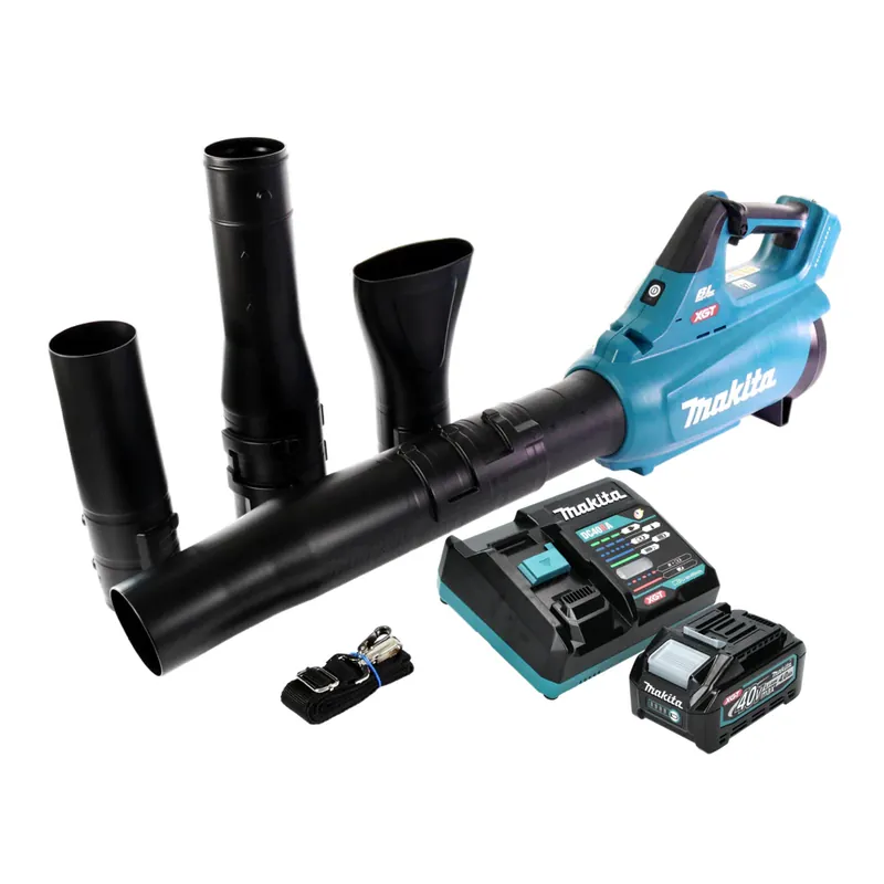 Neue Ware Makita UB 001 GM101 Akku Gebläse Laubbläser 40 V max. Brushless + 1x Akku 4,0 Ah + Ladegerät