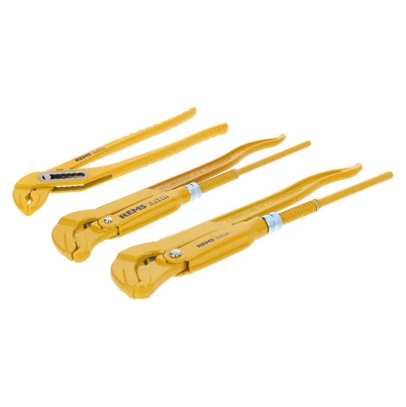 Neuheit REMS Catch Set S 1'' S 1 1/2'' W 240 Rohrzange und Wasserpumpenzange ( 116X01 R ) DIN 5234 ISO 8976
