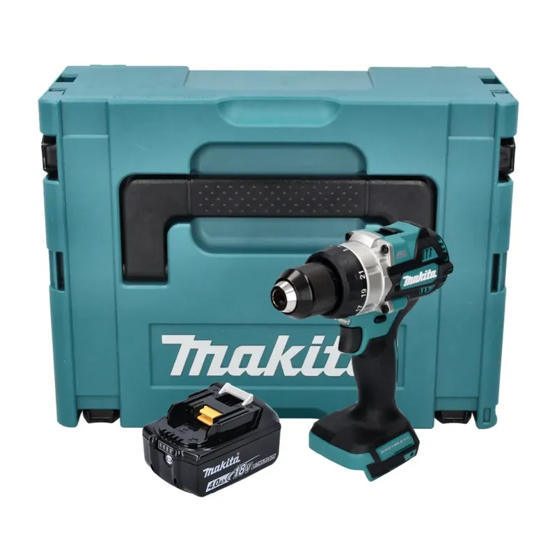 Makita DDF 486 M1J Akku Bohrschrauber 18 V 130 Nm Brushless + 1x Akku 4,0 Ah + Makpac - ohne Ladegerät Neu Im Sortiment