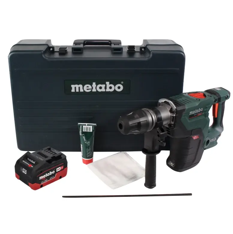 Neu Im Sortiment Metabo KHA 18 LTX BL 40 Akku Kombi Hammer 18 V 8,6 J SDS max Brushless + 1x Akku 5,5 Ah + Koffer - ohne Ladegerät