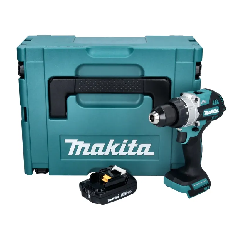 Makita DHP 486 A1J Akku Schlagbohrschrauber 18 V 130 Nm Brushless + 1x Akku 2,0 Ah + Makpac - ohne Ladegerät Jetzt Kaufen