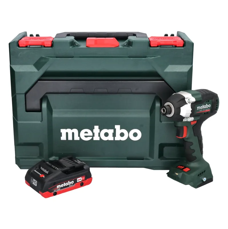 Preisreduziert Metabo SSD 18 LT 200 BL Akku Schlagschrauber 18 V 200 Nm 1/4" Brushless + 1x Akku 4,0 Ah + metaBOX - ohne Ladegerät