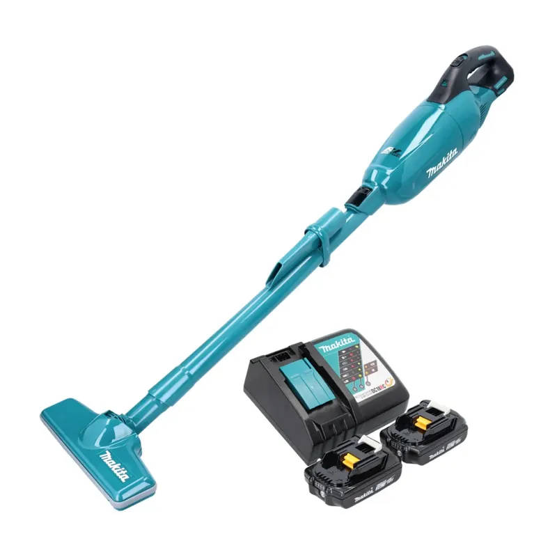 Neue Kollektion Makita DCL 280 FRA Akku Staubsauger 18 V Brushless + 2x Akku 2,0 Ah + Ladegerät