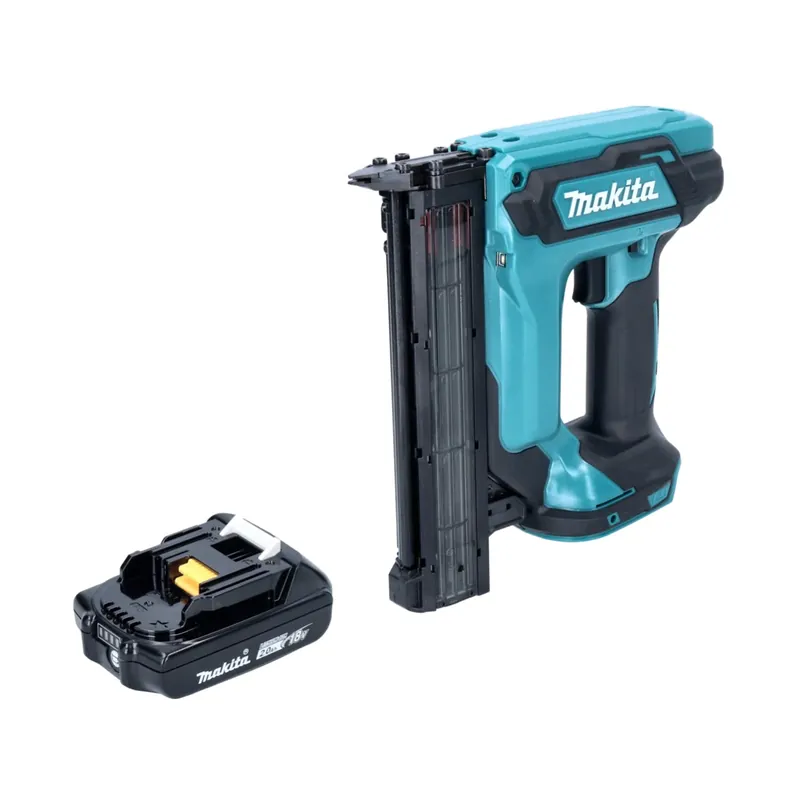 Makita DFN 350 A1 Akku Stauchkopfnagler 18 V 15 - 35 mm + 1x Akku 2,0 Ah - ohne Ladegerät Must-Have