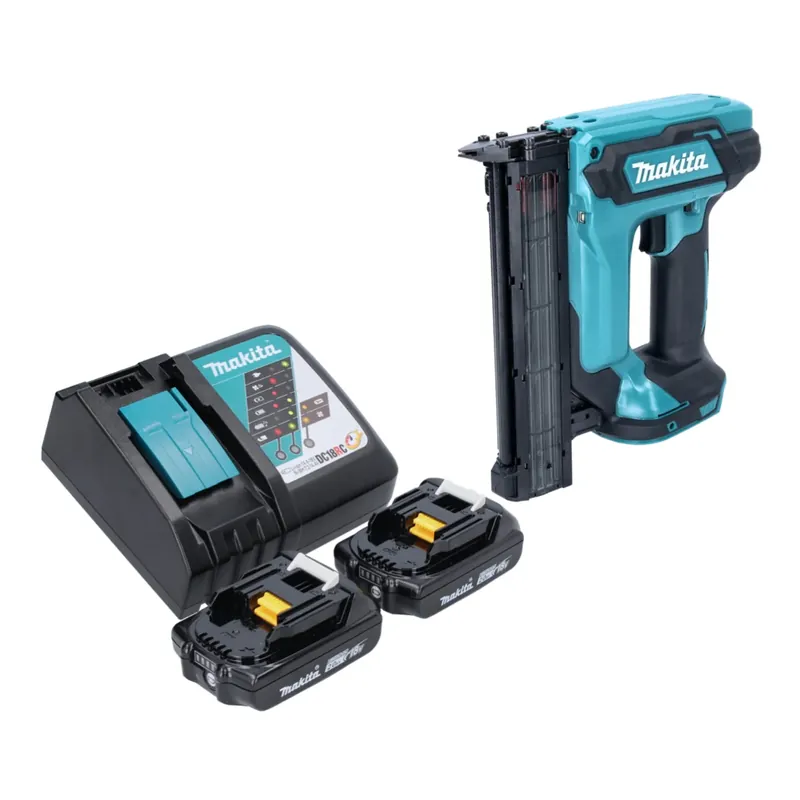 Makita DFN 350 RA Akku Stauchkopfnagler 18 V 15 - 35 mm + 2x Akku 2,0 Ah + Ladegerät Jetzt Bestellen