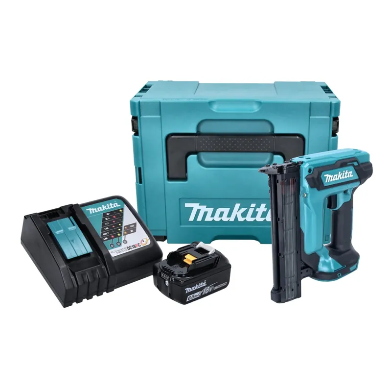 Nur Für Kurze Zeit Makita DFN 350 RG1J Akku Stauchkopfnagler 18 V 15 - 35 mm + 1x Akku 6,0 Ah + Ladegerät + Makpac