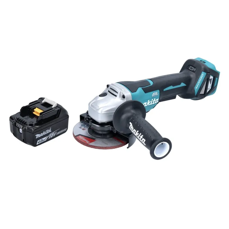 Highlight Makita DGA 515 M1 Akku Winkelschleifer 18 V 125 mm Brushless + 1x Akku 4,0 Ah - ohne Ladegerät