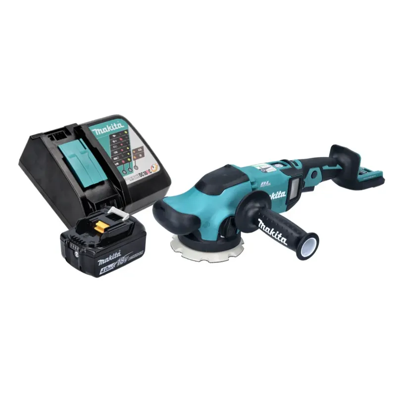 Jetzt Bestellen Makita DPO 500 RM1 Akku Exzenterpolierer 18 V 125 mm Brushless + 1x Akku 4,0 Ah + Ladegerät