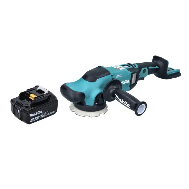 Makita DPO 500 T1 Akku Exzenterpolierer 18 V 125 mm Brushless + 1x Akku 5,0 Ah - ohne Ladegerät Jetzt Bestellen
