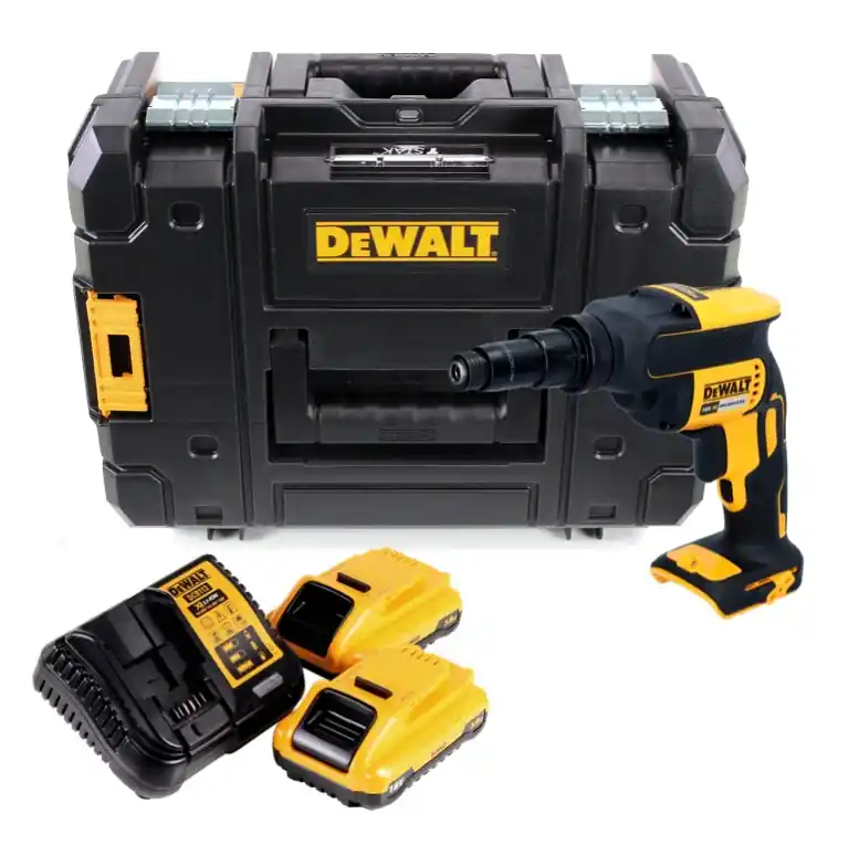 Saisonangebot DeWalt DCF 622 L2 Akku Universalschrauber 18 V 34 Nm Brushless + 2x Akku 3,0 Ah + Ladegerät + TSTAK