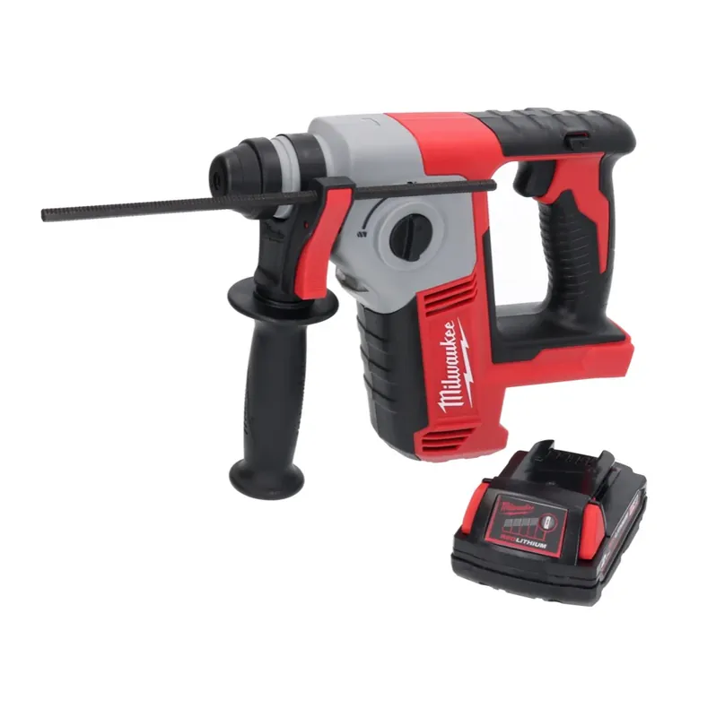 Letzte Chance Milwaukee M18 BH-201 Akku Bohrhammer 18 V 1,2 J SDS plus + 1x Akku 2,0 Ah - ohne Ladegerät