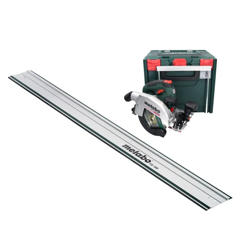 Sale Metabo KS 18 LTX 66 BL Akku Handkreissäge 18 V 165 mm + Führungsschiene + metaBOX - ohne Akku, ohne Ladegerät