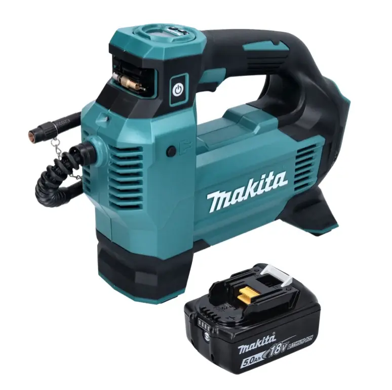 Heißes Angebot Makita DMP 181 T1 Akku Kompressor 18 V 11,1 bar + 1x Akku 5,0 Ah - ohne Ladegerät