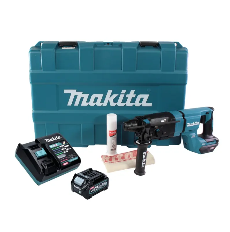 Günstig Makita HR 007 GD101 Akku Kombihammer 40 V max. 3,0 J SDS plus XGT + 1x Akku 2,5 Ah + Ladegerät + Koffer