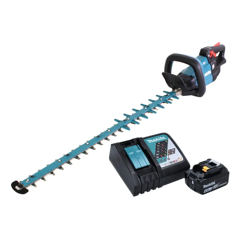 Schneller Versand Makita DUH 752 RG1 Akku Heckenschere 18 V 75 cm Brushless + 1x Akku 6,0 Ah + Ladegerät