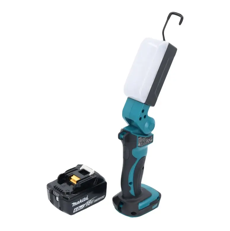 Letzte Chance Makita DML 801 G1 X LED Akku Lampe Arbeitsleuchte 18 V 240 lm + Diffusor + 1x Akku 6,0 Ah - ohne Ladegerät