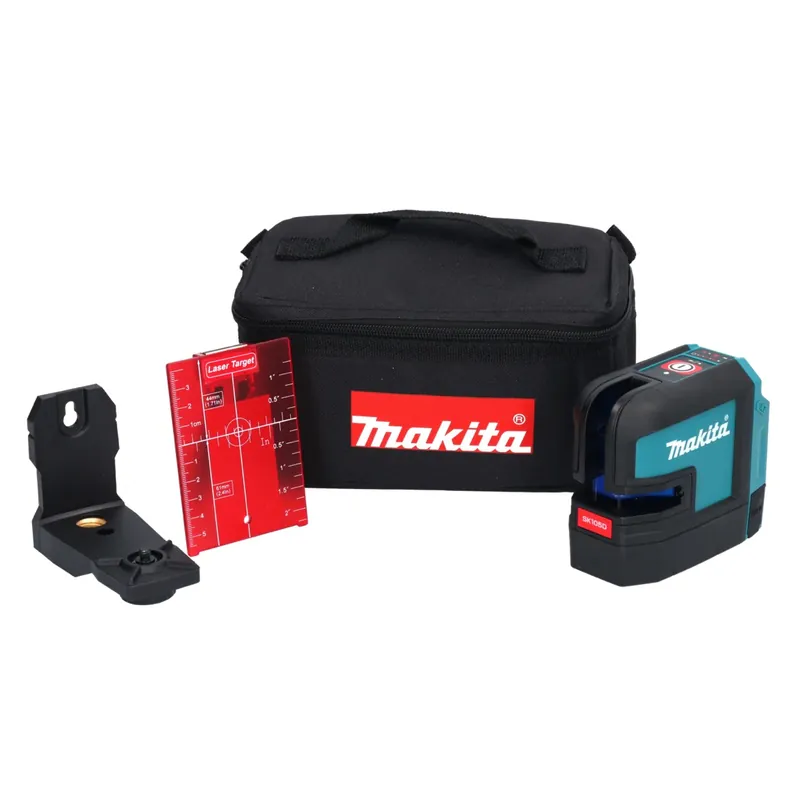 Makita SK 105 DZ Akku Kreuzlinienlaser 12 V max. 25 m rot Solo - ohne Akku, ohne Ladegerät Direktkauf