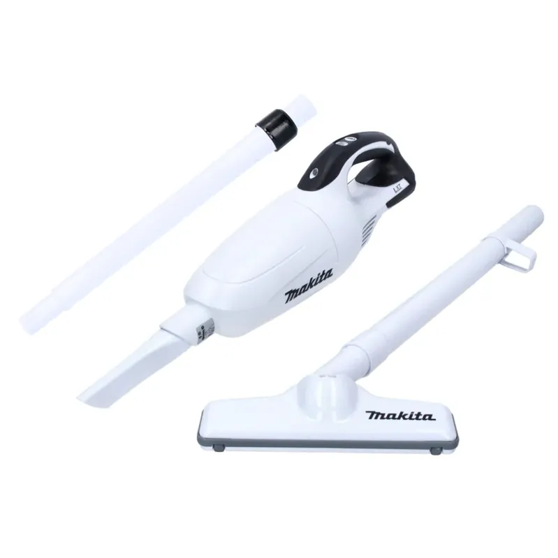 Makita DCL 181 FZW Akku Staubsauger 18 V Weiß + Teleskoprohr - ohne Akku, ohne Ladegerät Sonderaktion