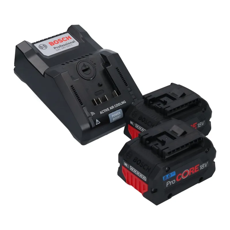 Bosch Starter Set mit 2x ProCORE 18 V 8,0 Ah Akku + GAL 18V-160 C Ladegerät ( 1600A016GP ) Nur Für Kurze Zeit