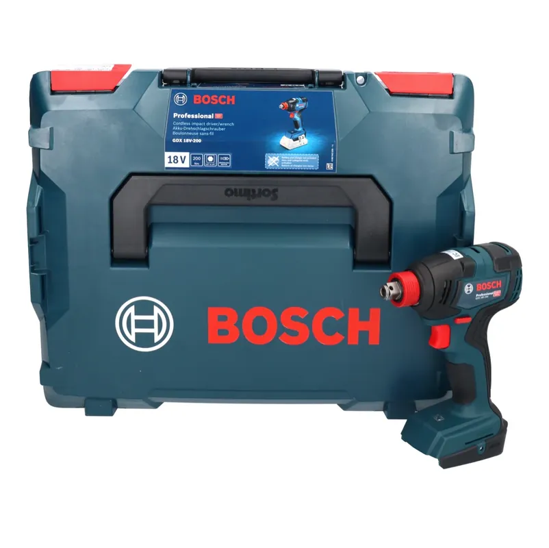 Rabatt Bosch GDX 18V-200 Professional Akku Drehschlagschrauber 18 V 200 Nm Brushless ( 06019J2205 ) + L-BOXX - ohne Akku, ohne Ladegerät