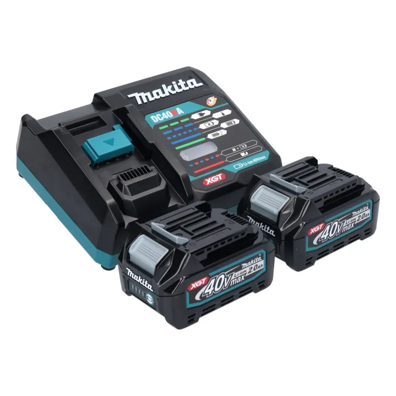 Direkt Vom Hersteller Makita Power Source Kit 2x BL 4020 Akku 40 V max. 2,0 Ah XGT ( 2x 191L29-0 ) + DC 40 RA Ladegerät ( 191E07-8 )