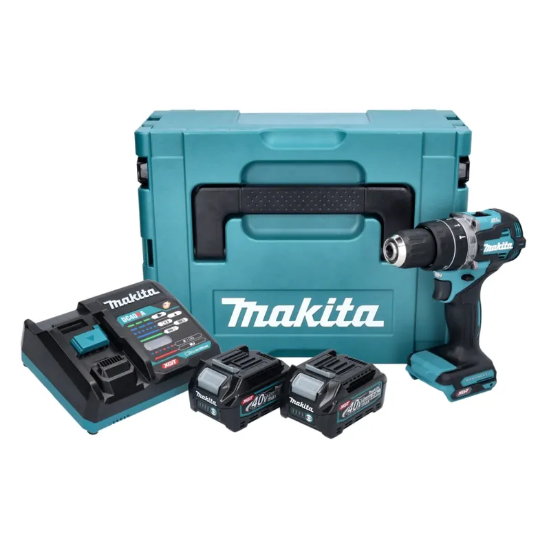 Top-Preis Makita HP 002 GA202 Akku Schlagbohrschrauber 40 V max. 64 Nm Brushless + 2x Akku 2,0 Ah + Ladegerät + Makpac