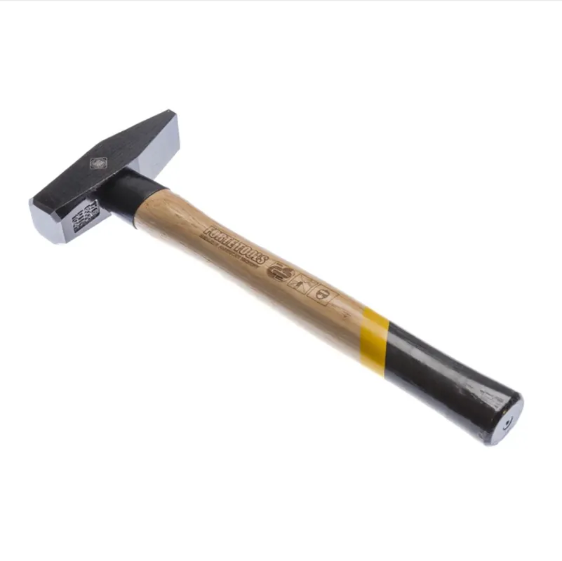 Super-Preis FORTE TOOLS Schlosserhammer mit Holzgriff, 800 g Kopfgewicht, Hammer mit Holzstiel, Premium Werkzeug, geschmiedet, doppelter Ringkeil, lackierter Kopf ( 000051151028 )