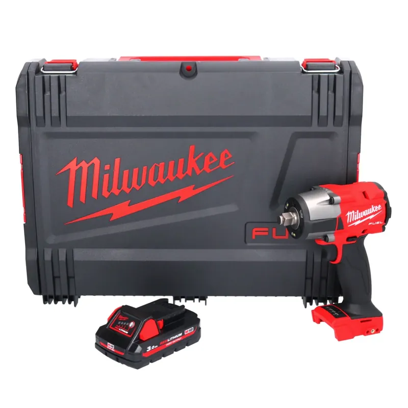 Milwaukee M18 FMTIW2F12-301X Akku Schlagschrauber 18 V 745 Nm 1/2" Brushless + 1x Akku 3,0 Ah + HD Box - ohne Ladegerät Direkt Vom Hersteller
